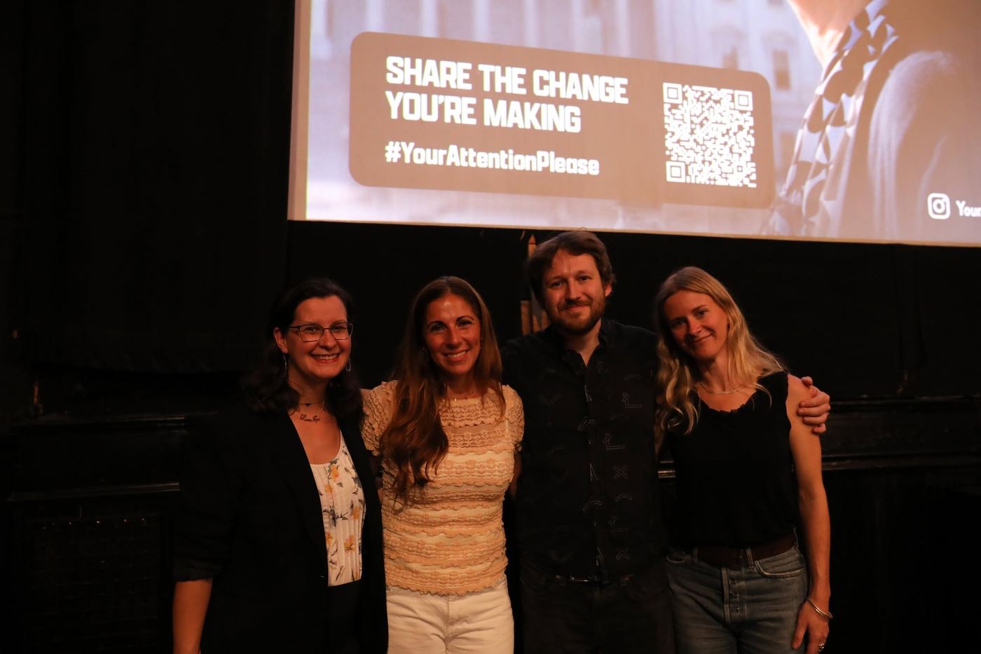 The Your Attention Please panelists