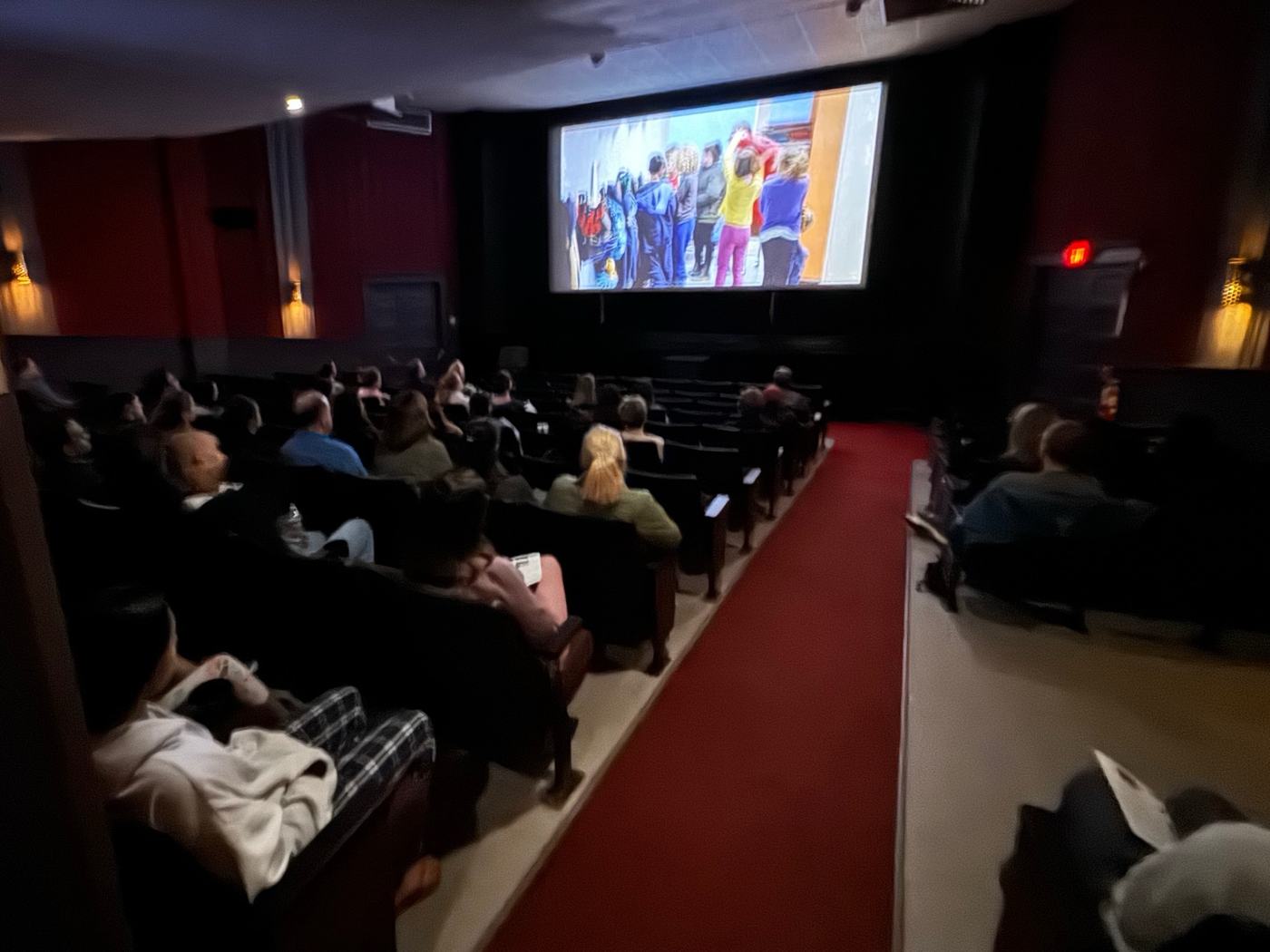 Parents at a Screenagers Elementary Edition screening